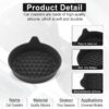 Car Cup Holder Coaster, Silicone Cup Holder Insert - Image 3